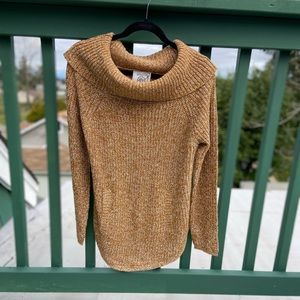 Snails & Cinnamon off the shoulder sweater dress M